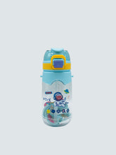 Space Themed Water Bottle BPA Free Plastic Sipper For Kids